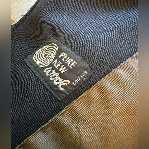 Vintage 60s CECIL GEE of London Men's Mod Coat Pure New Wool 1960s Mens Peacoat - Picture 5 of 11